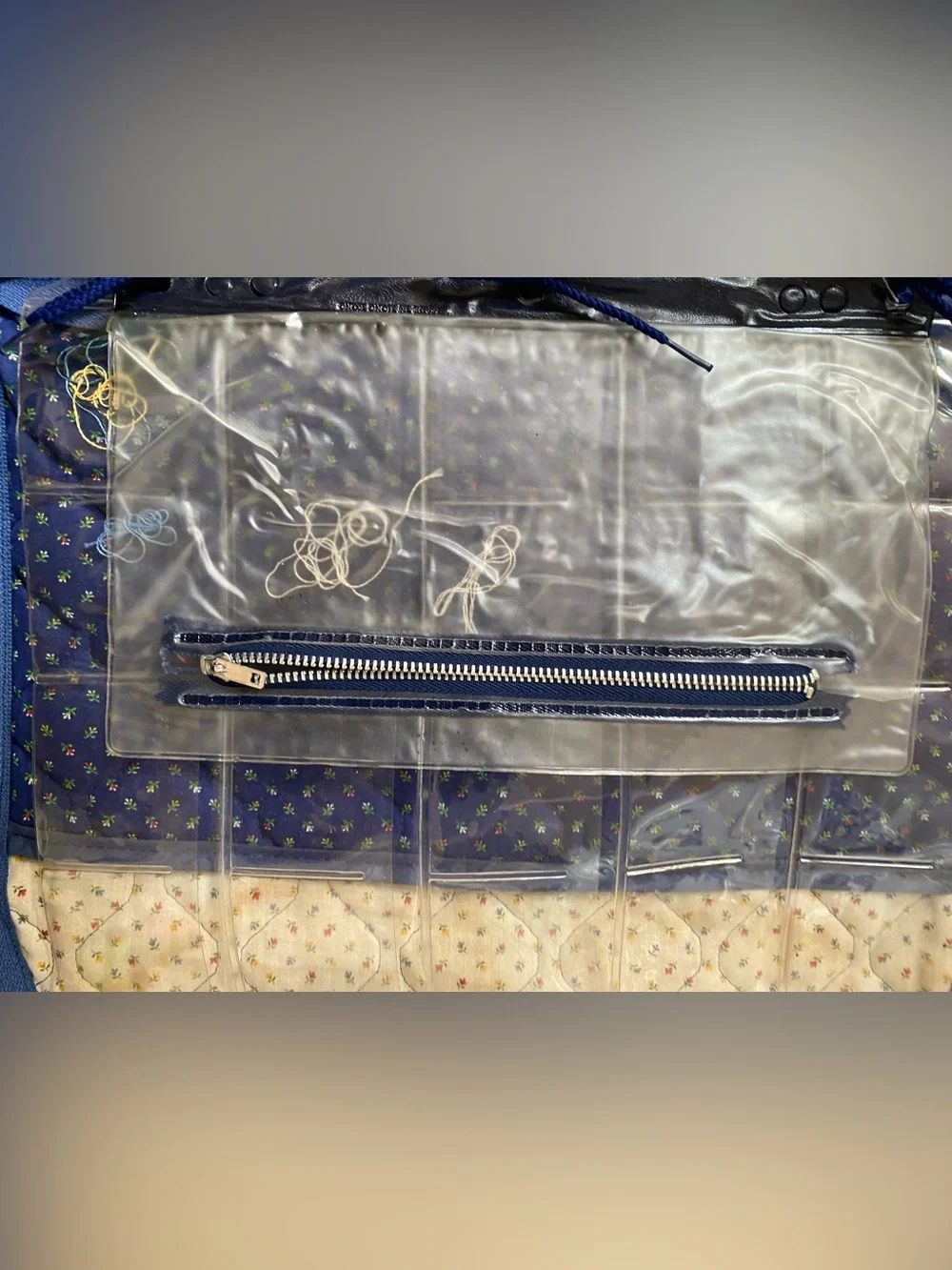Vintage Cross Stitch/Craft Project Pack Holder